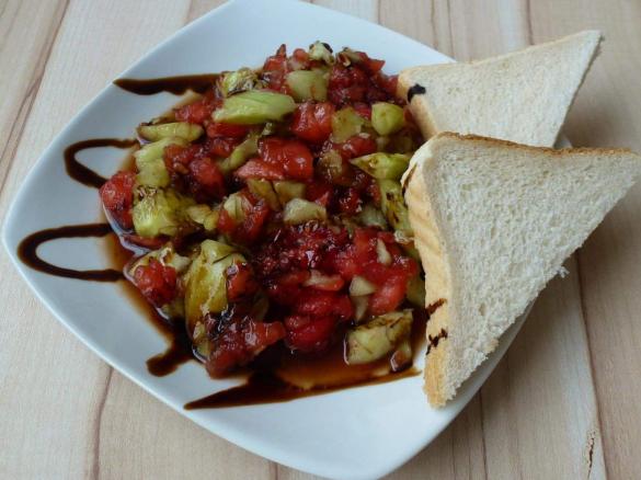 Melonen-Gurkensalat, Melonensalat, Salat