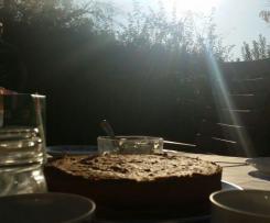 Kastanienkuchen mit Füllung aus "Pälzer Keschde"