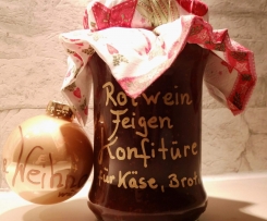 Rotwein - Feigen - Konfitüre Für Käse, Brot & Lamm