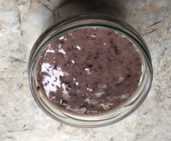 Schokoladencreme mit Cranberries