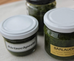 Frisches Bärlauchpesto
