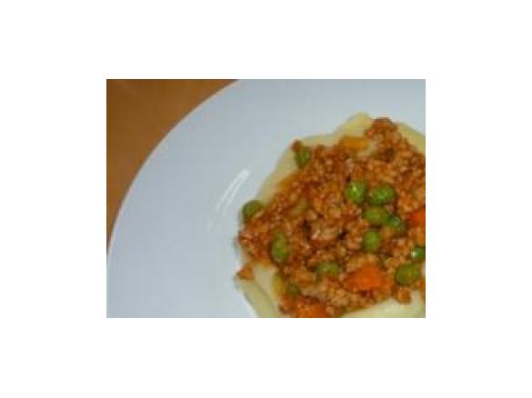 Shepherds Pie aus England -> schmeckt allen Kindern! ( Schäferpastete)