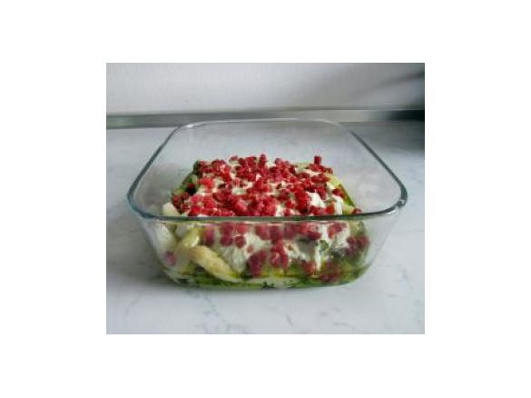 Marinierter Spargel mit Avocadocreme