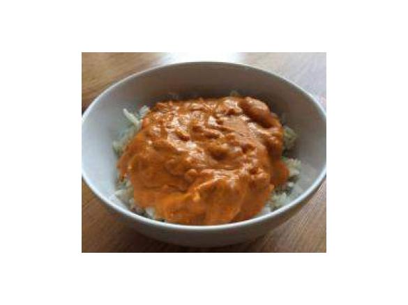 Variation von Chicken Curry Style