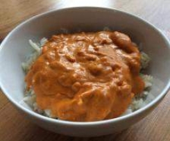 Variation von Chicken Curry Style