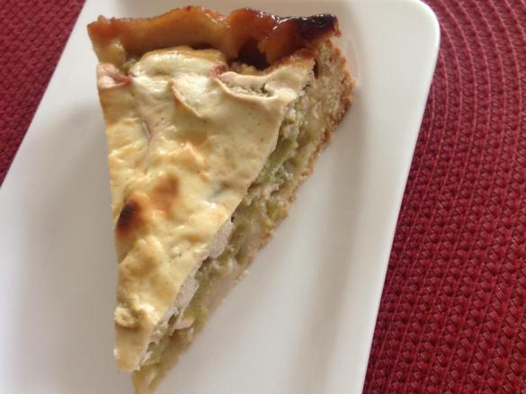 Rhabarber Quark Kuchen