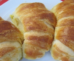 Knusprige Hefecroissants (von Slava)