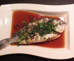 Dorade thai-style gedämpft