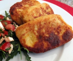 Gefüllte Kartoffeltaschen