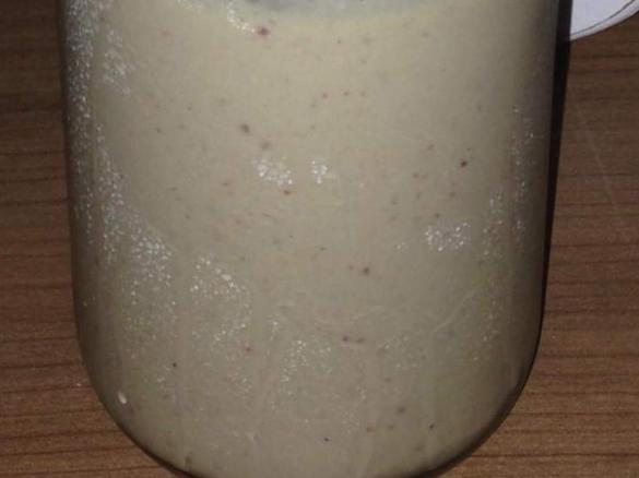 Avocado, Bananen, Apfel, Erdbeeren Smoothie
