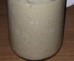 Avocado, Bananen, Apfel, Erdbeeren Smoothie