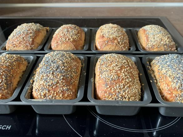 Glutenfrei Weltmeisterbrötchen übernacht