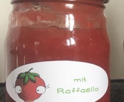 Erdbeermarmelade mit Raffaello