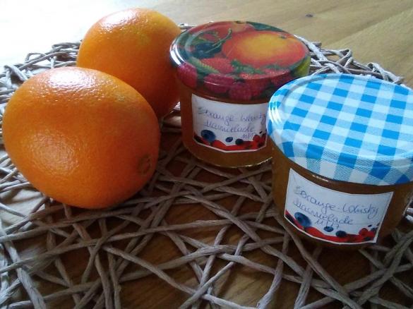 Orangenmarmelade  mit Whisky