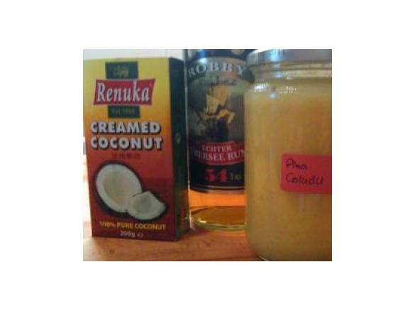 PinaColada Brotauftrich mit Rum