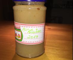 Birnenmarmelade mit Amaretto