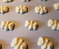 Spritzgebäck ohne Hühnerei