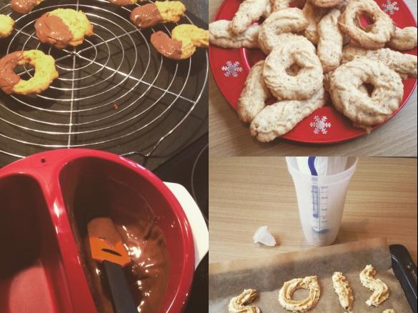 Spritzgebäck aus dem Spritzbeutel