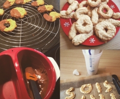 Spritzgebäck aus dem Spritzbeutel