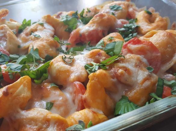Überbackene Tortellini a la Nonna