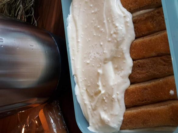 leichtes Tiramisu mit Eierlikör - ohne Ei