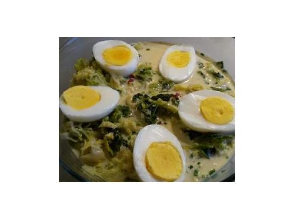 Wirsing in Schnittlauchsahne