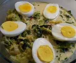 Wirsing in Schnittlauchsahne