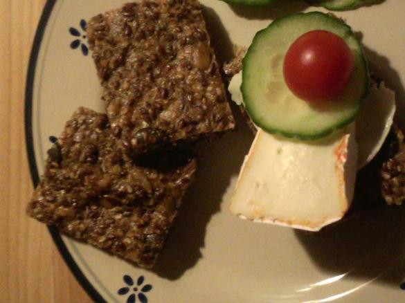 Leinsamen-Fladenbrot (LowCarb)