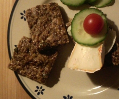Leinsamen-Fladenbrot (LowCarb)