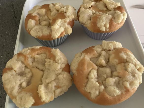 Apfelmusmuffins