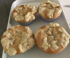 Apfelmusmuffins