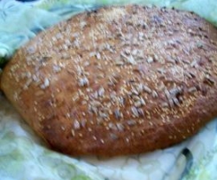 Schinas Dinkel Fladen Fladenbrot mit Sesam Sonnenblumenkerne