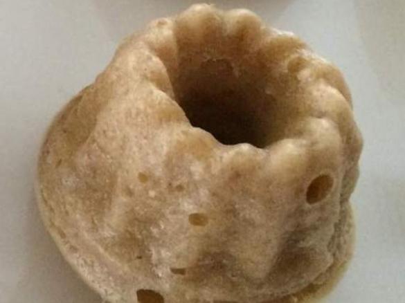 Variation von Mini-Apfelmus-Muffins ohne Zucker