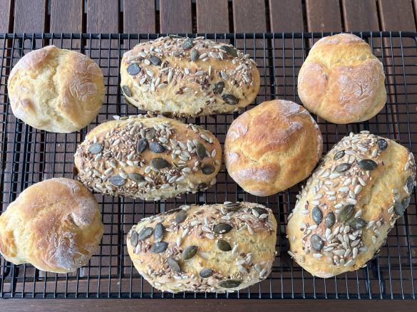 Protein Brötchen/Grillbrot/Pizzateig/Brot