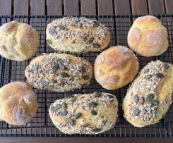 Protein Brötchen/Grillbrot/Pizzateig/Brot