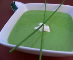 Legiertes Bärlauchsüppchen Deluxe