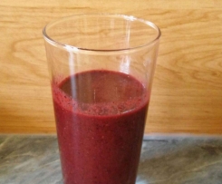 Heidelbeer Smoothie mit Chia Samen