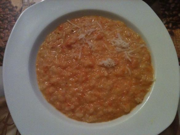 Curry-Möhren-Risotto