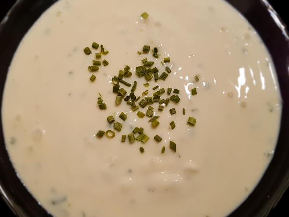 Veganer Schnittlauch - Dip / Aufstrich