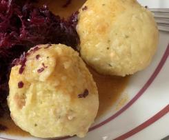 Schnelle gemischte Knödel