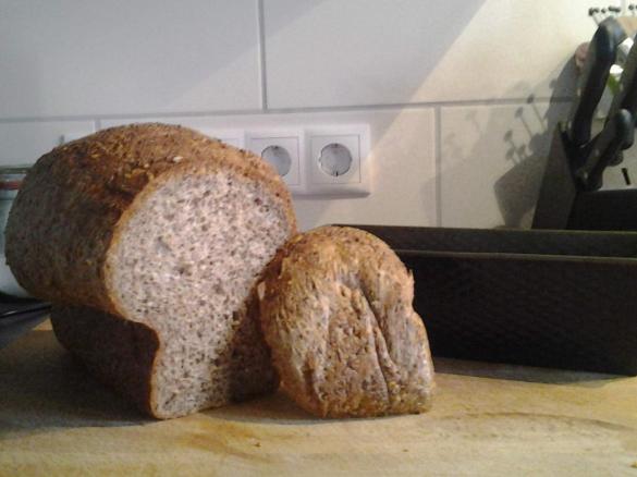 Variation von Low Carb Brot vegan