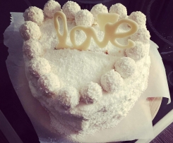 Kokos - Raffaelo torte