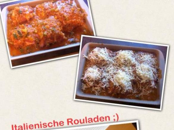 Italienische Rouladen (Putenrouladen)