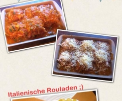 Italienische Rouladen (Putenrouladen)