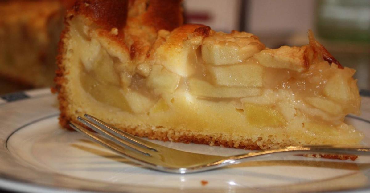 Apfelkuchen mit Apfelsaft-Pudding von 03diddi05. Ein Thermomix® Rezept ...