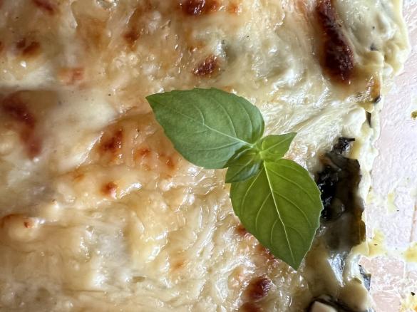 Ratz-Fatz Spinat Lasagne - (Mangold-Anteil möglich)