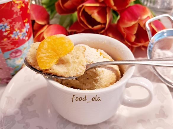 Schneller Mandarinen – Tassen – Kuchen