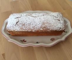 Zitronenkuchen mit Xucker 1/2 Rezept für kleine Backform 