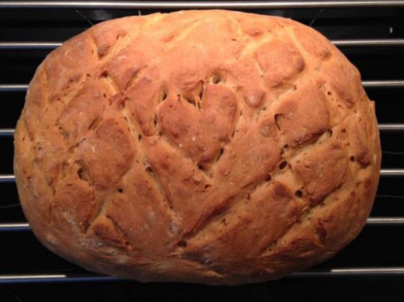 Bines Dinkel-Roggenbrot 