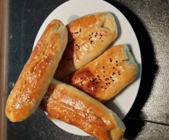 Hefeteig mit Kartoffel Füllung